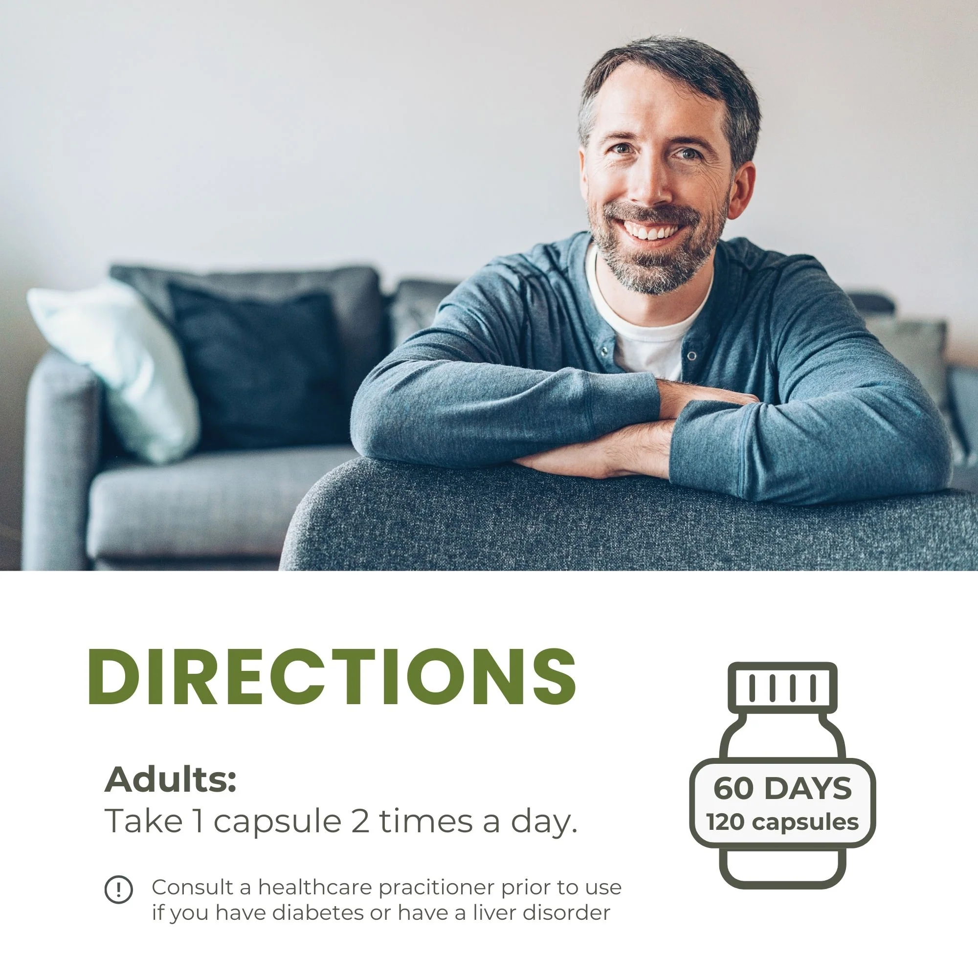 Glucose Care - 120 Capsules | Blood Sugar Support with 6 Ingredients - Image 7