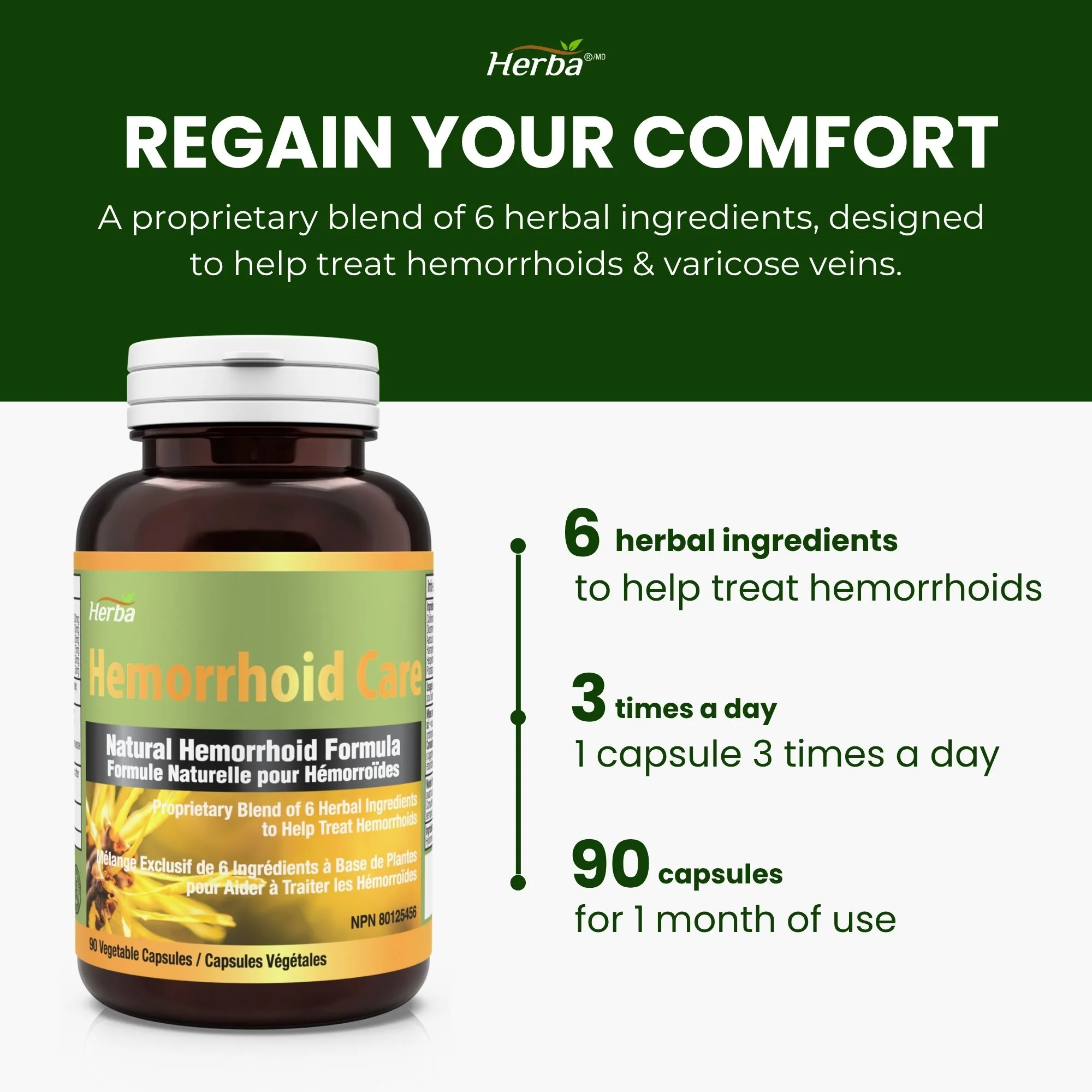 Hemorrhoid Care - 90 Capsules - Image 9